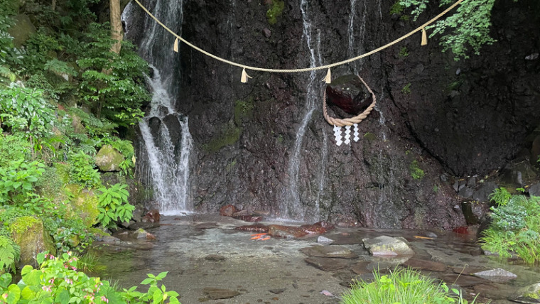 箱根天成園　玉簾の瀧